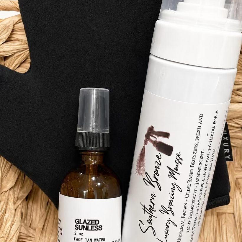 Professional sunless tanning retail products